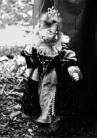 Her Majesty Queen Victoria! Puppet on loan from the Queen